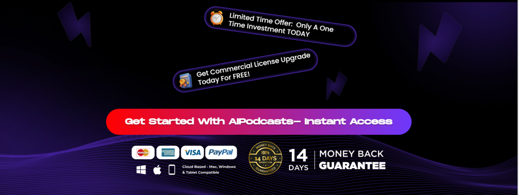 Get AIPodcasts Access Now